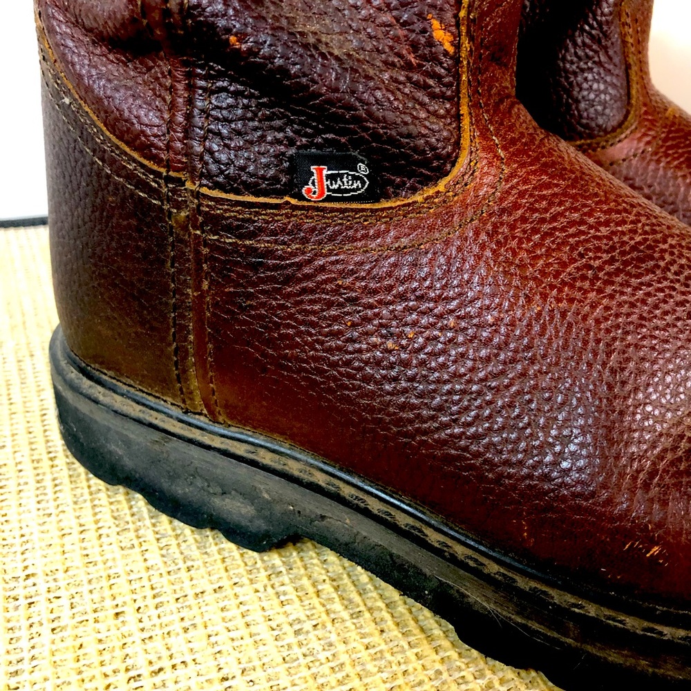 Work Boot.  Justin.